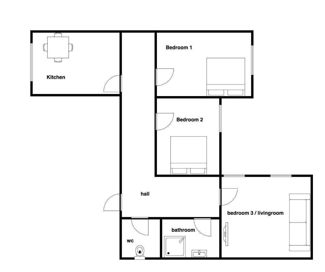 Lacplesa Downtown New 2-Bedroom Apartment Рига Екстериор снимка